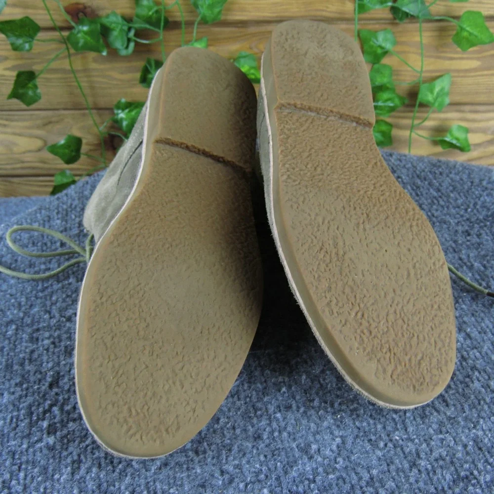 SoftMoc Jaycee SND Taupe Suede Desert Ankle Boots Lace Up Casual Comfort Women 8